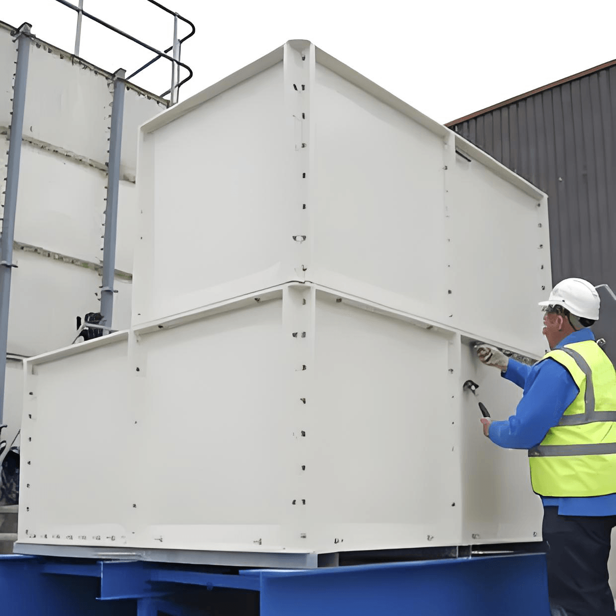 GRP Sectional Tank